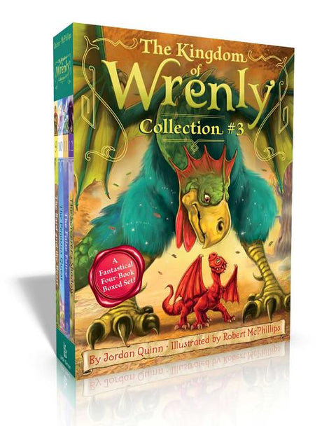 The Kingdom of Wrenly Collection #3 (Boxed Set): The Bard and the Beast; The Pegasus Quest; The False Fairy; The Sorcerer's Shadow -- Jordan Quinn, Boxed Set