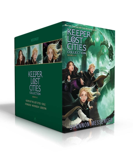 Keeper of the Lost Cities Collection Books 1-5 (Boxed Set): Keeper of the Lost Cities; Exile; Everblaze; Neverseen; Lodestar -- Shannon Messenger, Boxed Set