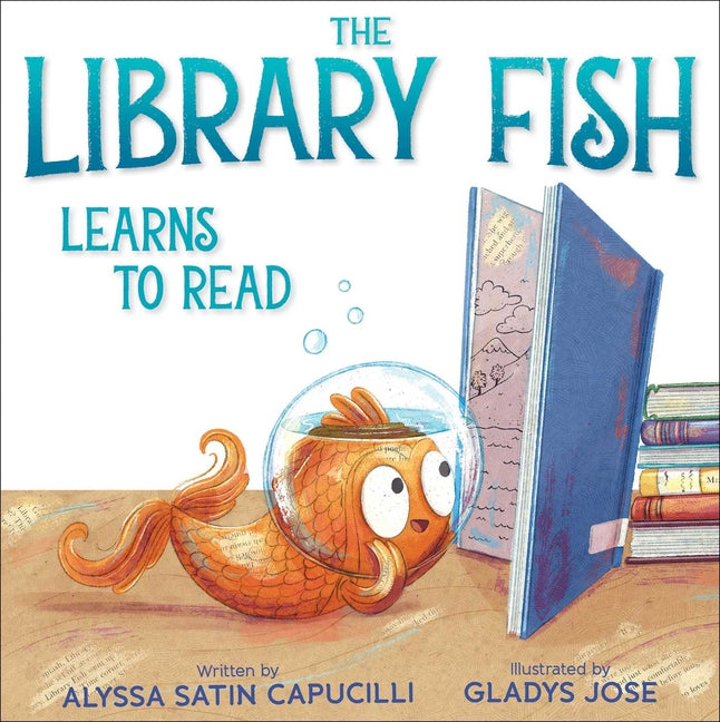 The Library Fish Learns to Read by Capucilli, Alyssa Satin