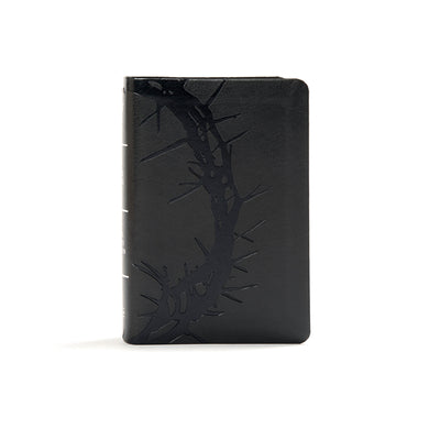 KJV Large Print Compact Reference Bible, Charcoal Leathertouch -- Holman Bible Publishers, Bible