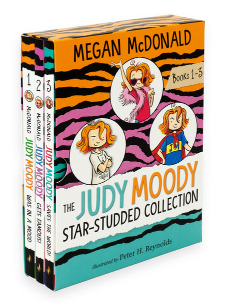 The Judy Moody Star-Studded Collection: Books 1-3 (Box Set of Three Illustrated Chapter Books for Young Readers) -- Megan McDonald, Paperback