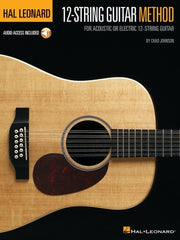 Hal Leonard 12-String Guitar Method Book/Online Audio by Johnson, Chad