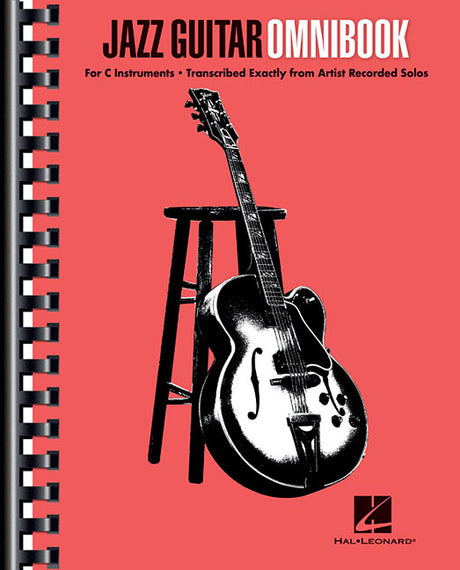 Jazz Guitar Omnibook Artist Solos for All C Instruments 30 Classic Jazz Transcriptions for Improvisation and Study Sheet Music with Guitar Tablature f -- Hal Leonard Corp, Paperback