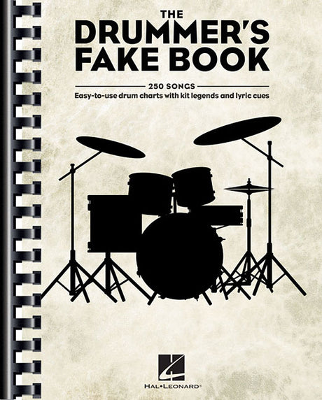 The Drummer's Fake Book: Easy-To-Use Drum Charts with Kit Legends and Lyric Cues -- Hal Leonard Corp, Paperback