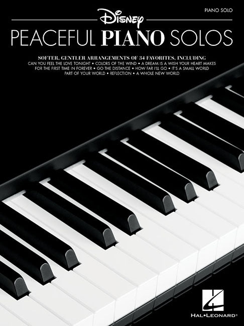 Disney Peaceful Piano Solos by Hal Leonard Corp