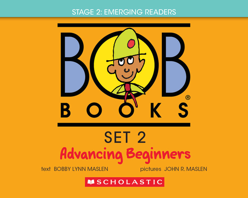 Bob Books - Advancing Beginners Hardcover Bind-Up Phonics, Ages 4 and Up, Kindergarten (Stage 2: Emerging Reader) by Maslen, Bobby Lynn