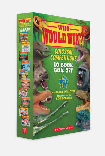 Who Would Win? Colossal Competitions! (10-Book Box Set) -- Jerry Pallotta, Boxed Set