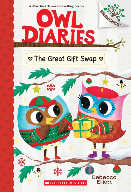 The Great Gift Swap: A Branches Book (Owl Diaries #23): Volume 23 -- Rebecca Elliott, Paperback
