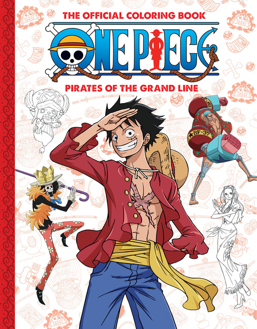 One Piece: Official Crew Coloring Collection: Pirates of the Grand Line -- Scholastic, Paperback