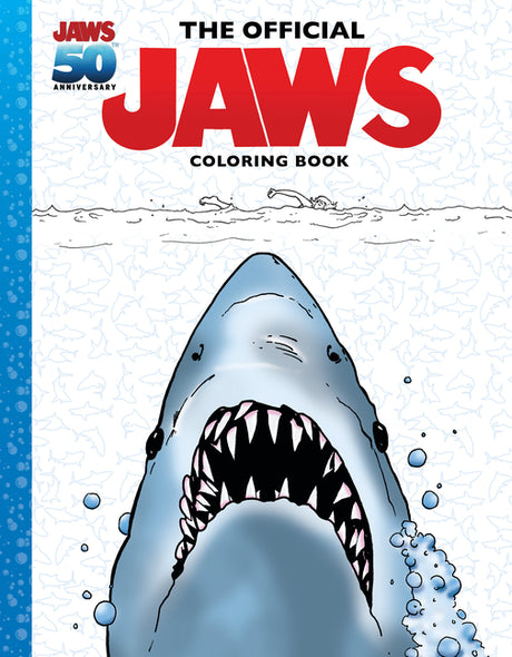 The Official Jaws Coloring Book -- Zackery Cuevas, Paperback