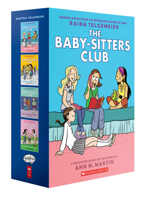 The Baby-Sitters Club #1-4 Graphic Novel Box Set -- Raina Telgemeier, Paperback