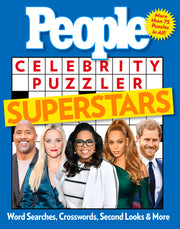 People Celebrity Puzzler Superstars: Word Searches, Crosswords, Second Looks, and More by The Editors of People