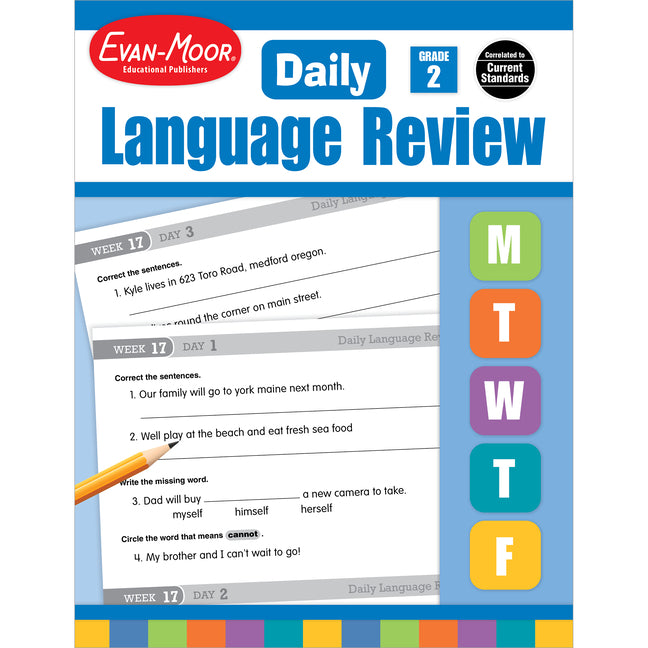 Daily Language Review Grade 2 by Evan-Moor Educational Publishers