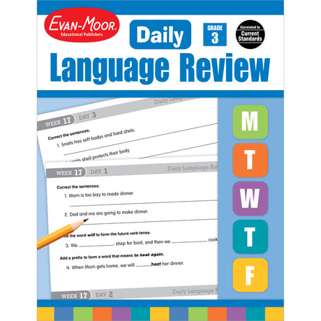 Daily Language Review Grade 3 Te -- Evan-Moor Educational Publishers, Paperback