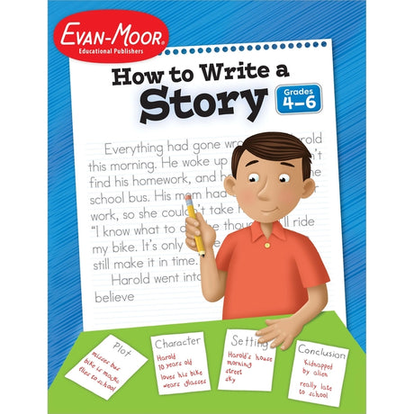 How to Write a Story, Grades 4-6 -- Evan-Moor Educational Publishers, Paperback
