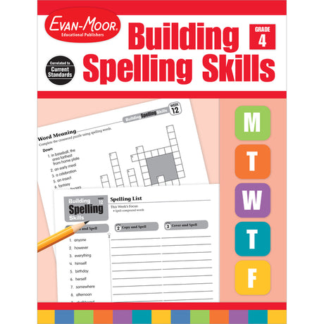 Building Spelling Skills Grade 4 Te -- Evan-Moor Educational Publishers, Paperback