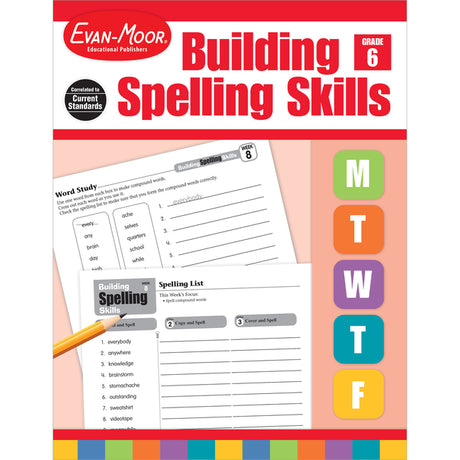Building Spelling Skills Grade 6+ Te -- Evan-Moor Educational Publishers, Paperback