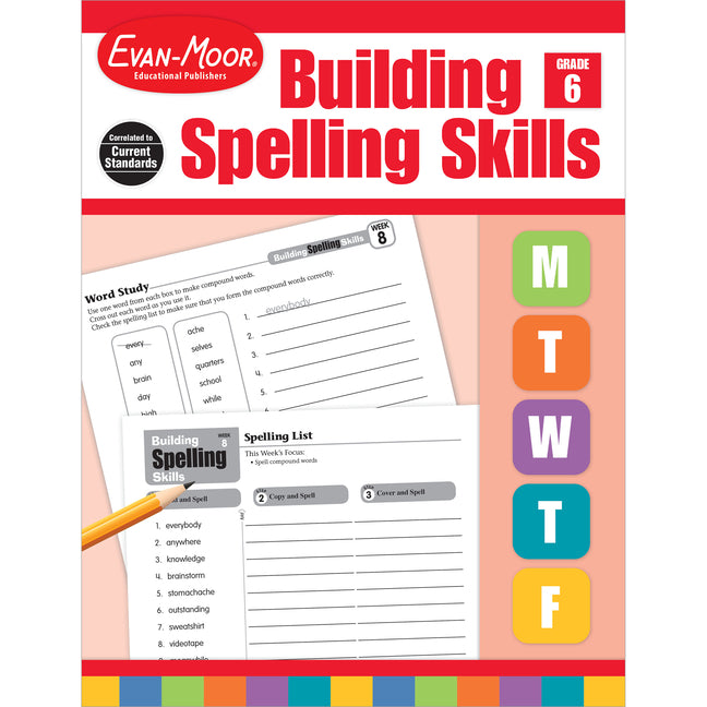 Building Spelling Skills Grade 6+ by Evan-Moor Educational Publishers