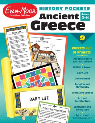 Hist Pocket Ancient Greece Grade 4-6+ by Evan-Moor Educational Publishers