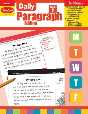 Daily Paragraph Editing Grade 2 Te -- Evan-Moor Educational Publishers, Paperback