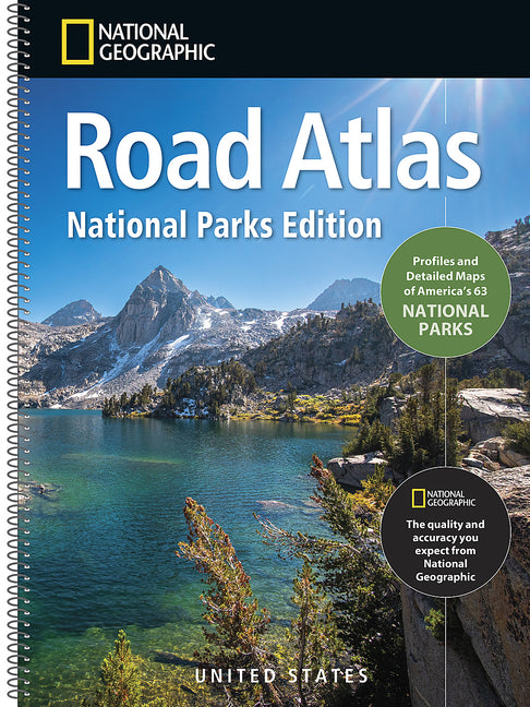 National Geographic 2027 USA Road Atlas: National Parks Edition -- National Geographic Maps, Paperback