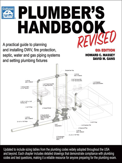 Plumber's Handbook Revised 6th Edition -- Howard Massey, Paperback