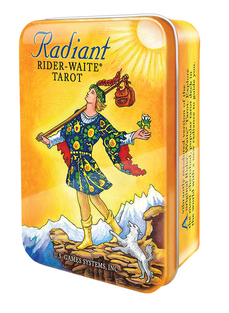 Radiant Rider-Waite(r) Tarot in a Tin [With Book and Keepsake Tin] -- Pamela Colman Smith, Other
