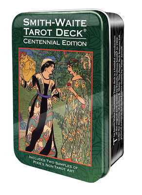 Smith-Waite(r) Centennial Tarot Deck in a Tin by Colman Smith, Pamela