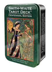 Smith-Waite(r) Centennial Tarot Deck in a Tin by Colman Smith, Pamela