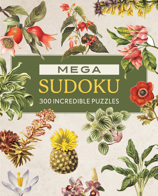 Mega Sudoku: 300 Incredible Puzzles -- Editors of Chartwell Books, Paperback