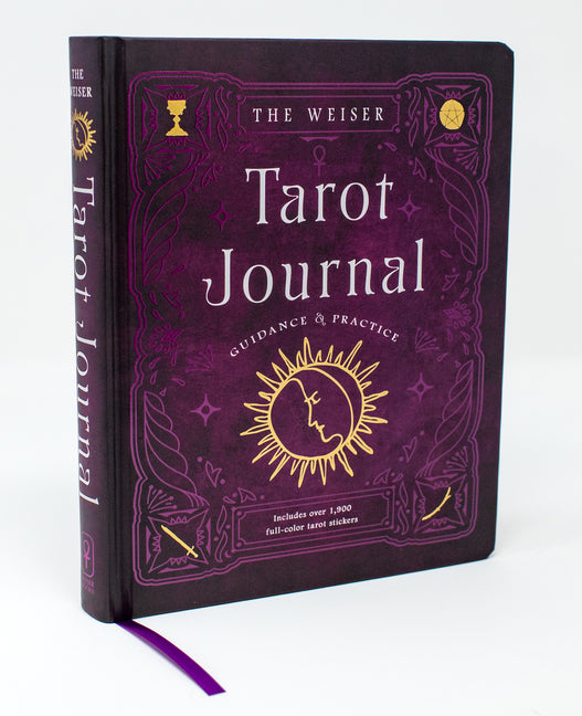The Weiser Tarot Journal: Guidance and Practice (for Use with Any Tarot Deck--Includes 208 Specially Designed Journal Pages and 1,920 Full-Color Tarot -- Theresa Reed, Hardcover