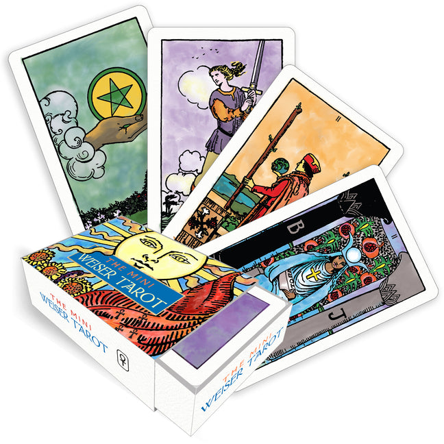 The Mini Weiser Tarot: A Miniature Edition of the Classic 1909 Waite-Smith Deck (78 Full-Color Cards) by Waite, Arthur Edward