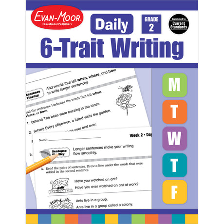 Daily 6-Trait Writing Grade 2 Te -- Evan-Moor Educational Publishers, Paperback