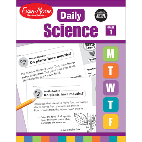 Daily Science, Grade 1 Te-Lscpq -- Evan-Moor Educational Publishers, Paperback