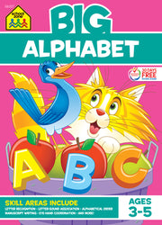 School Zone Big Alphabet Workbook by Zone, School