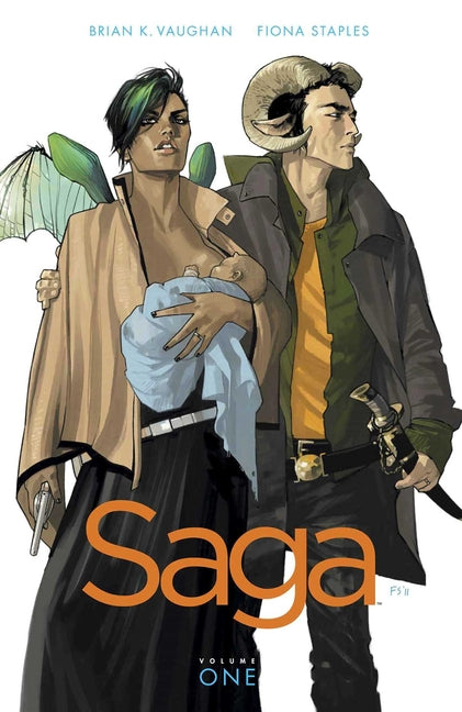 Saga Volume 1 -- Brian K. Vaughan, Paperback