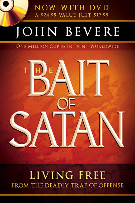 The Bait of Satan: Living Free from the Deadly Trap of Offense [With DVD] -- John Bevere, Paperback