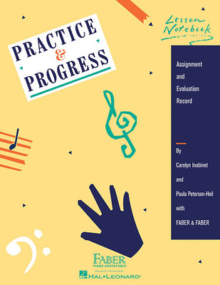 Practice & Progress Lesson Notebook by Faber, Nancy