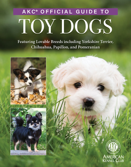 Akc Official Guide to Toy Dogs: Featuring Lovable Breeds Including Yorkshire Terrier, Chihuahua, Papillon, and Pomeranian by American Kennel Club