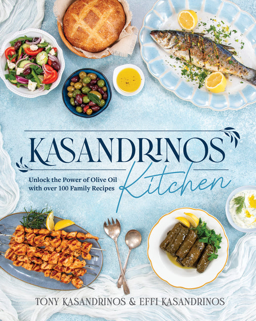 The Mediterranean Code: Unlock the Power of Olive Oil with 120 Family Recipes from the Kasandrinos Kitchen by Kasandrinos, Tony