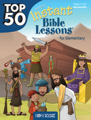 Top 50 Instant Bible Lessons for Elementary with Object Lessons by Whitney, Lindsey