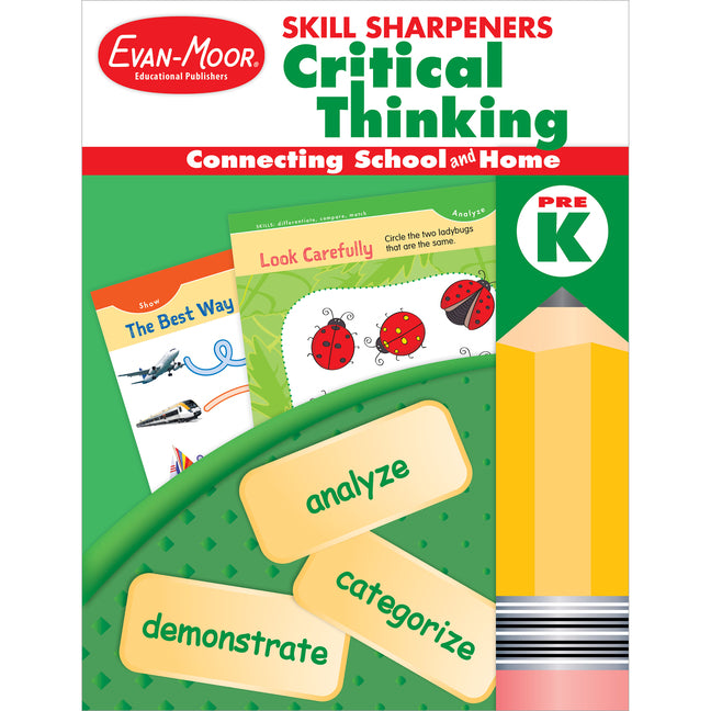 Skill Sharpeners Critical Thinking, Grade Prek by Evan-Moor Educational Publishers