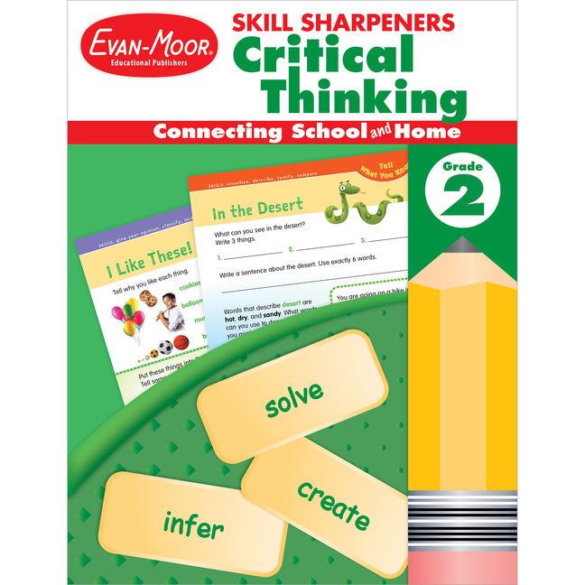 Skill Sharpeners: Critical Thinking Grade 2 -- Evan-Moor Educational Publishers, Paperback
