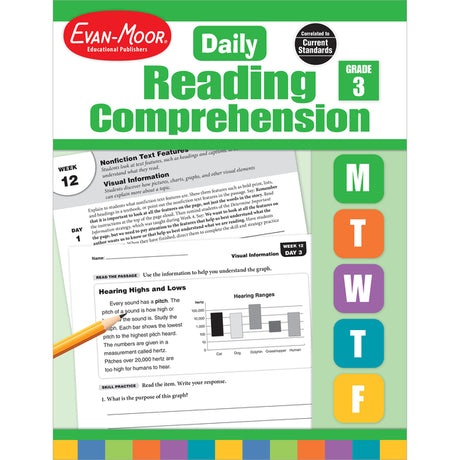 Daily Reading Comprehension, Grade 3 Te -- Evan-Moor Educational Publishers, Paperback