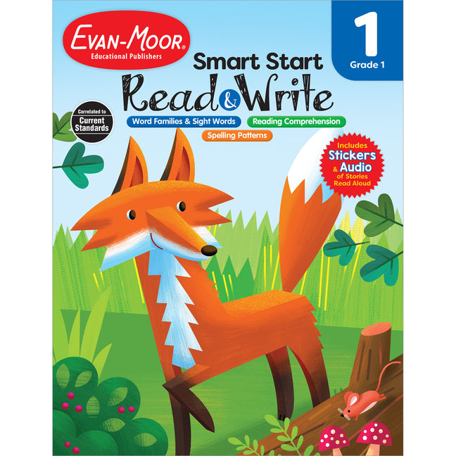 Smart Start: Read and Write, Grade 1 Workbook by Evan-Moor Corporation