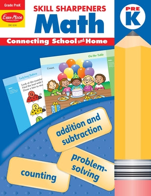 Skill Sharpeners: Math, Grade Prek by Educational Publishers, Evan-Moor