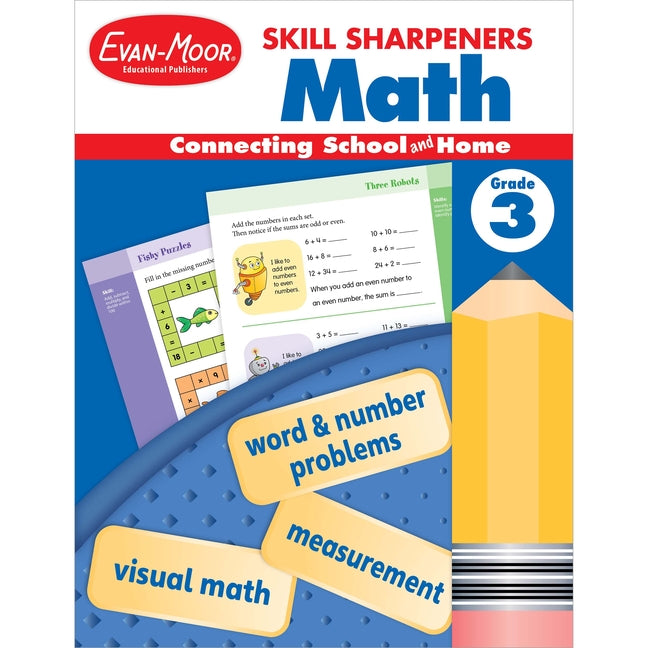 Skill Sharpeners: Math, Grade 3 by Educational Publishers, Evan-Moor