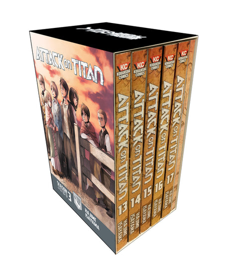 Attack on Titan Season 3 Part 1 Manga Box Set -- Hajime Isayama, Paperback