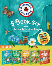 Backpack Explorer 5-Book Set with Nature Collection Box by Editors of Storey Publishing