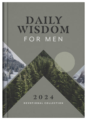 Daily Wisdom for Men 2024 Devotional Collection -- Compiled by Barbour Staff, Hardcover